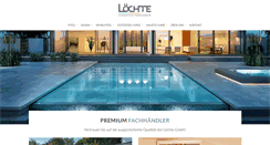 Desktop Screenshot of loechte-gmbh.de